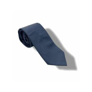 NICK GRAHAM Mens Navy Textured Slim Neck Tie